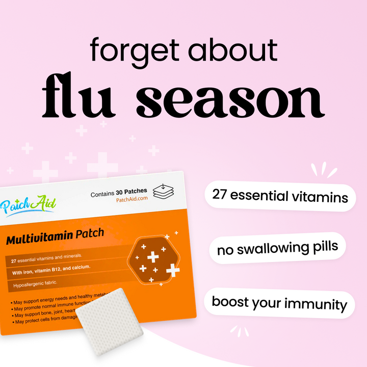 Multivitamin Plus Topical Vitamin Patch
