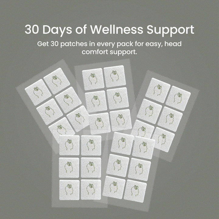 Headache Support Patch - wear up to 8 hours