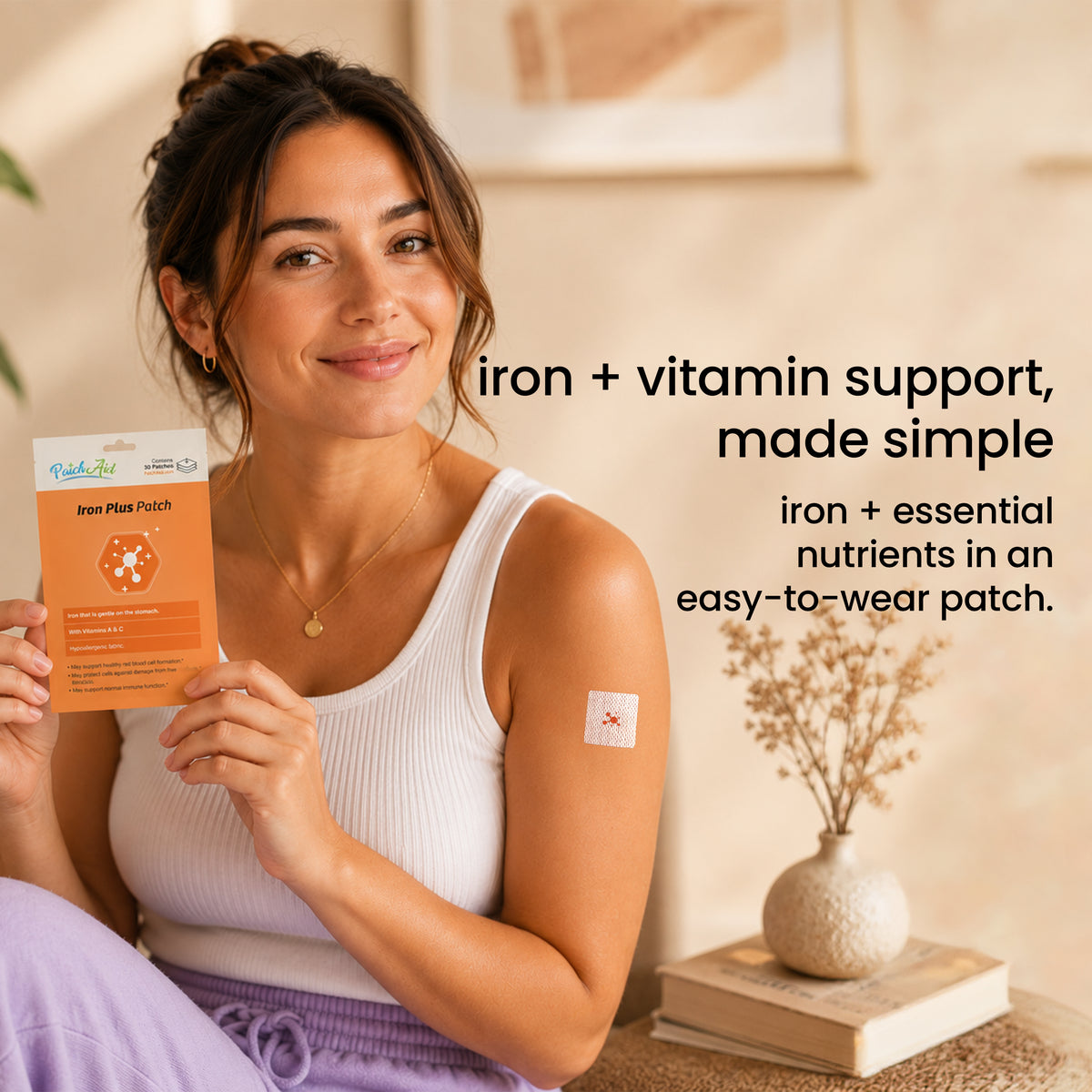 Iron Plus Vitamin Patch