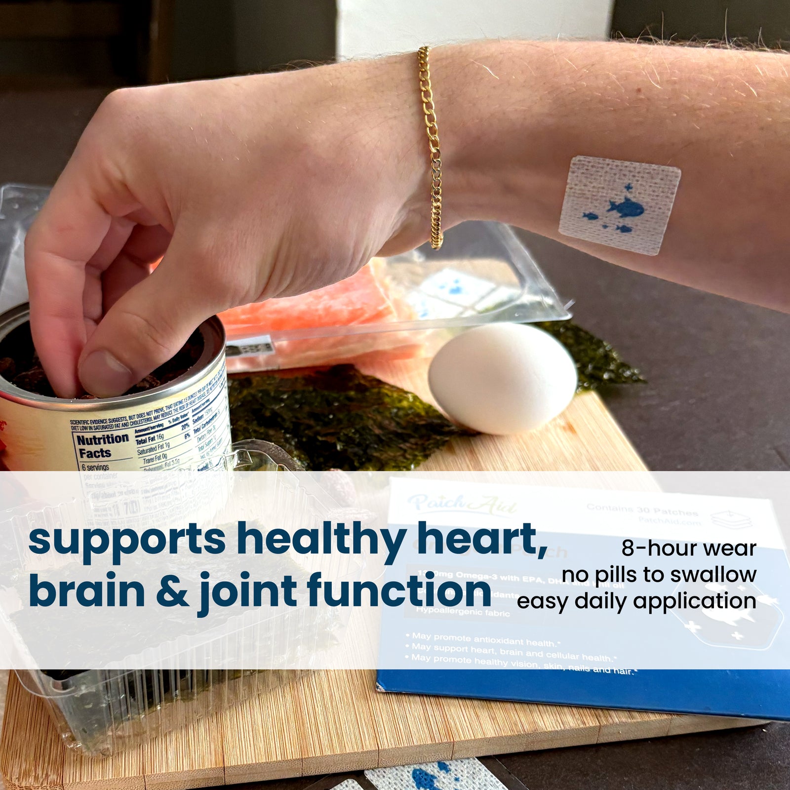 Omega-3 Vitamin Patch