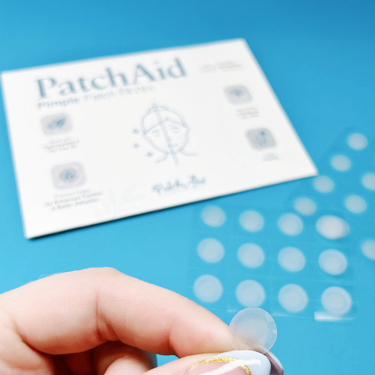 Pimple Patch Ultra – 48 Invisible Hydrocolloid Patches with Tapered Edges