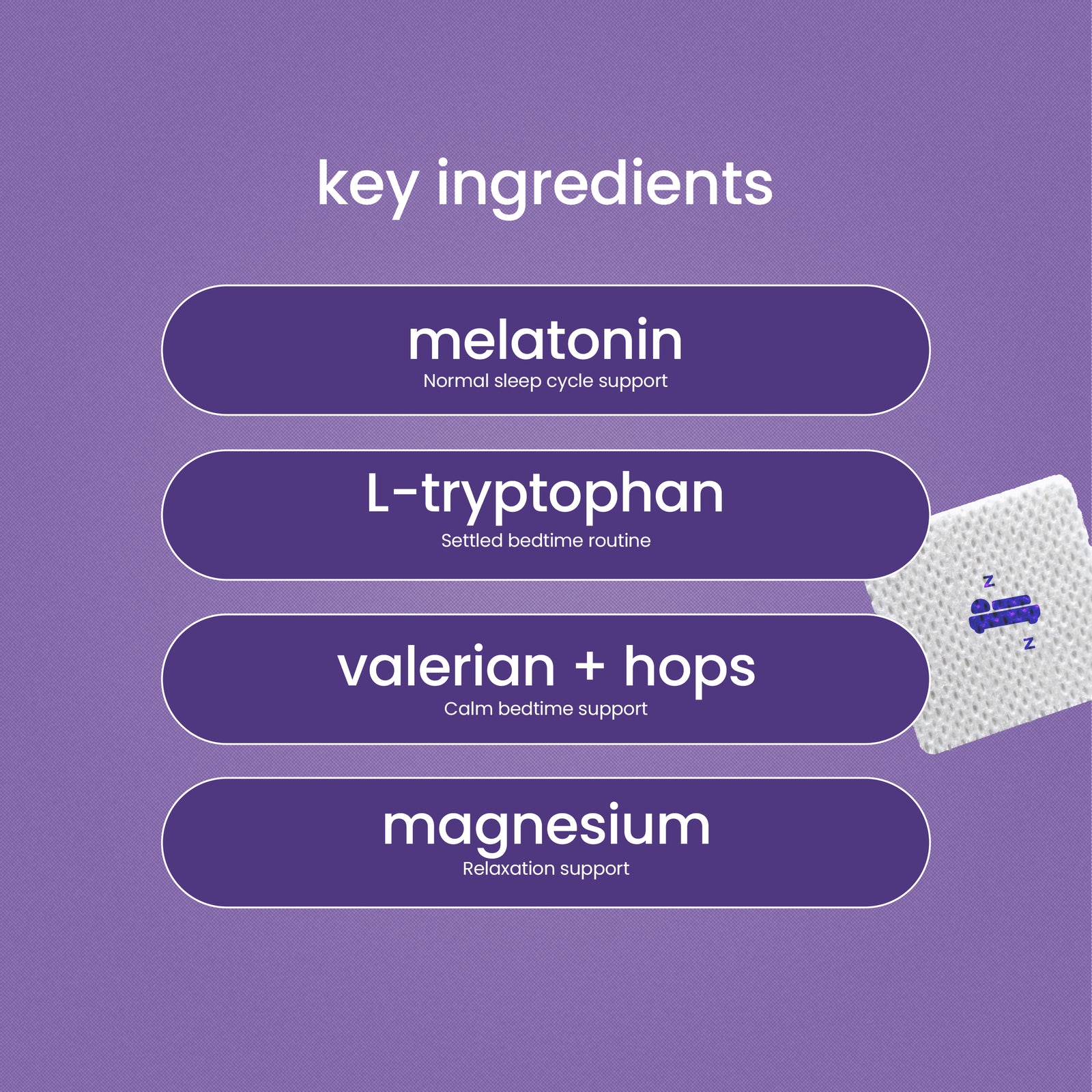 Sleep Aid Topical Vitamin Patch