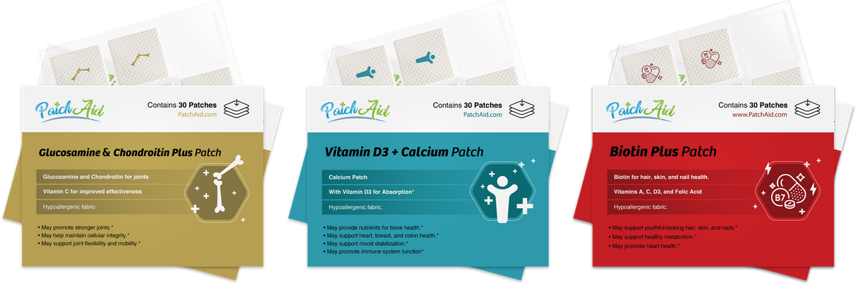 Strong Body Inside and Out Vitamin Patch Pack