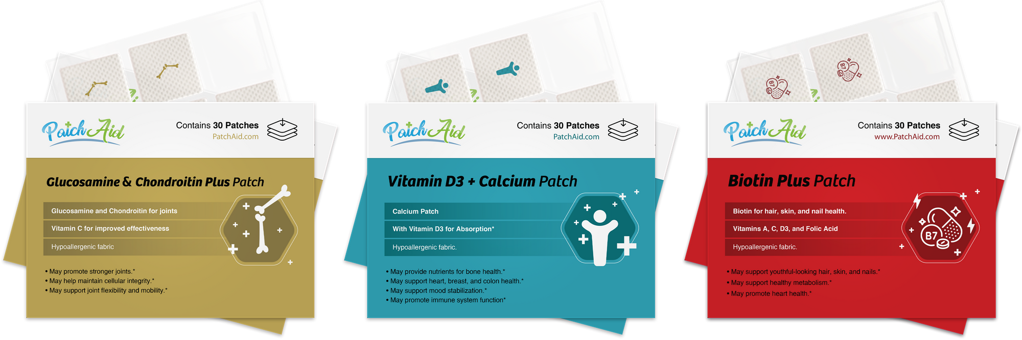 Strong Body Inside and Out Vitamin Patch Pack