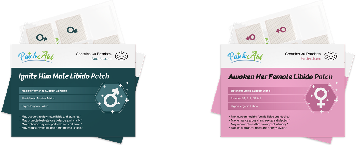 His &amp; Hers Libido Patch Set