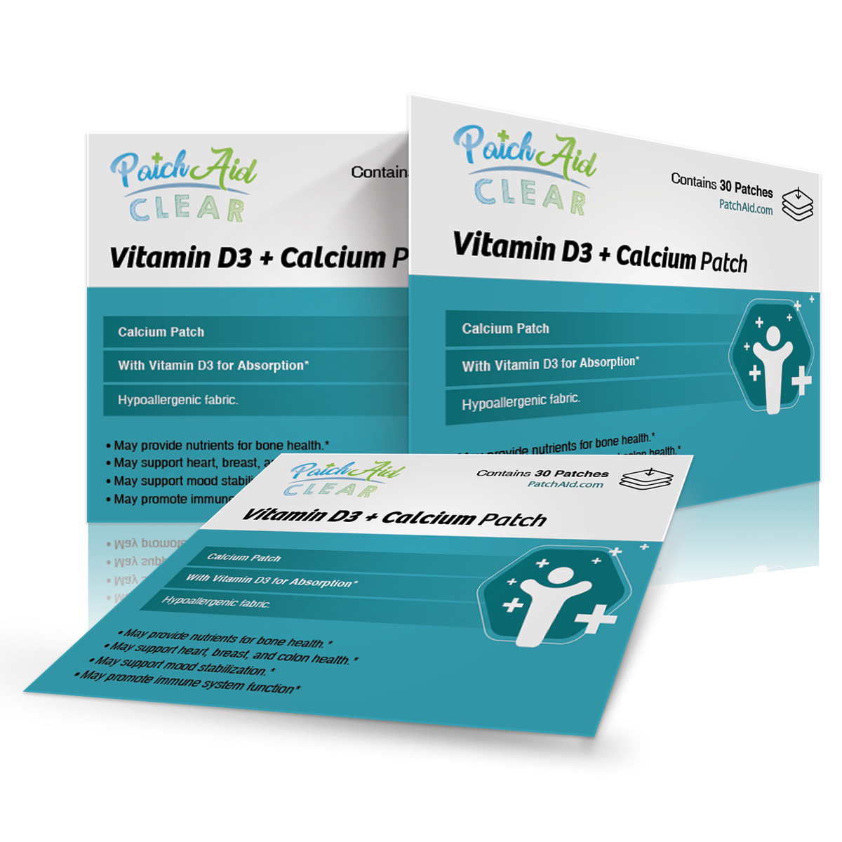 Vitamin D3/Calcium Vitamin Patch