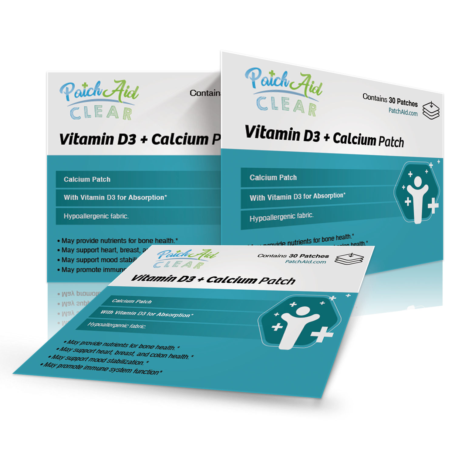 Vitamin D3/Calcium Vitamin Patch