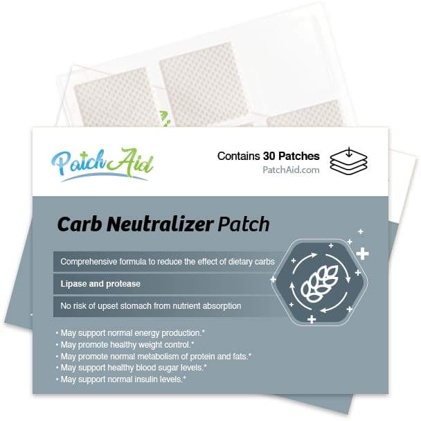 Carb Neutralizer Patch by PatchAid (30-Day Supply)