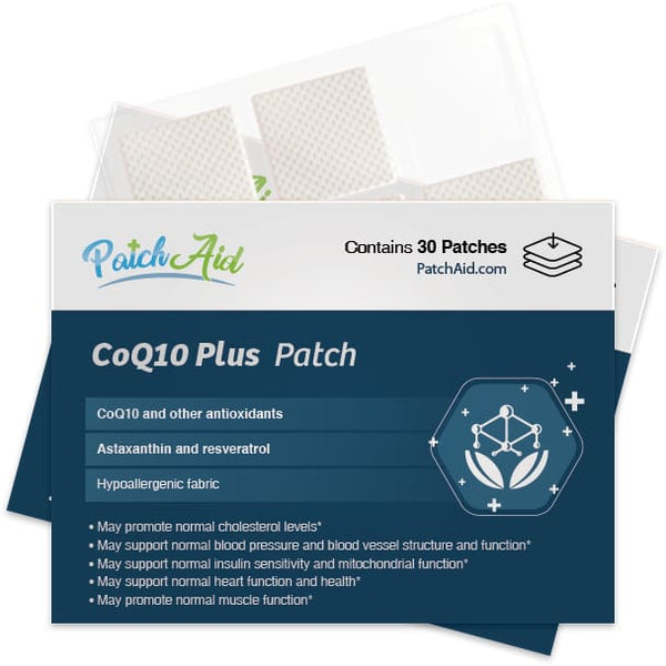 CoQ10 Plus Patch by PatchAid - only $9.85 on PatchAid.com!