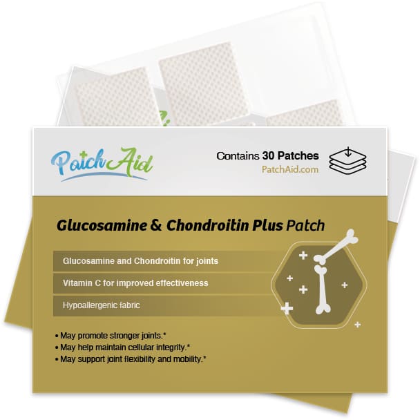 Glucosamine and Chondroitin Topical Plus Vitamin Patch by PatchAid