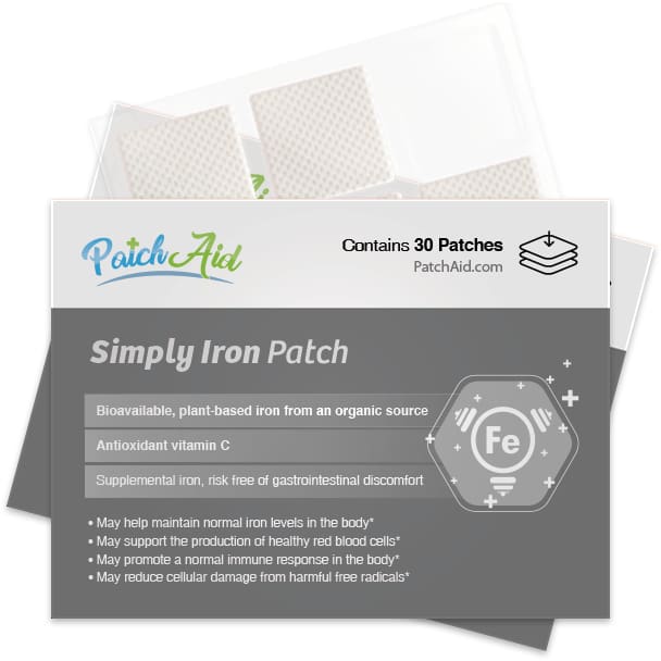 Patchaid Simply Iron Patch by PatchAid (30-Day Supply)