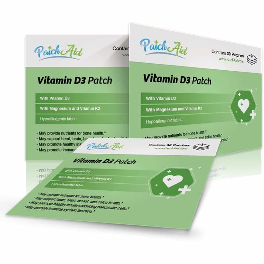  PatchAid D3 Topical Patch (30-Day Supply) : Health & Household